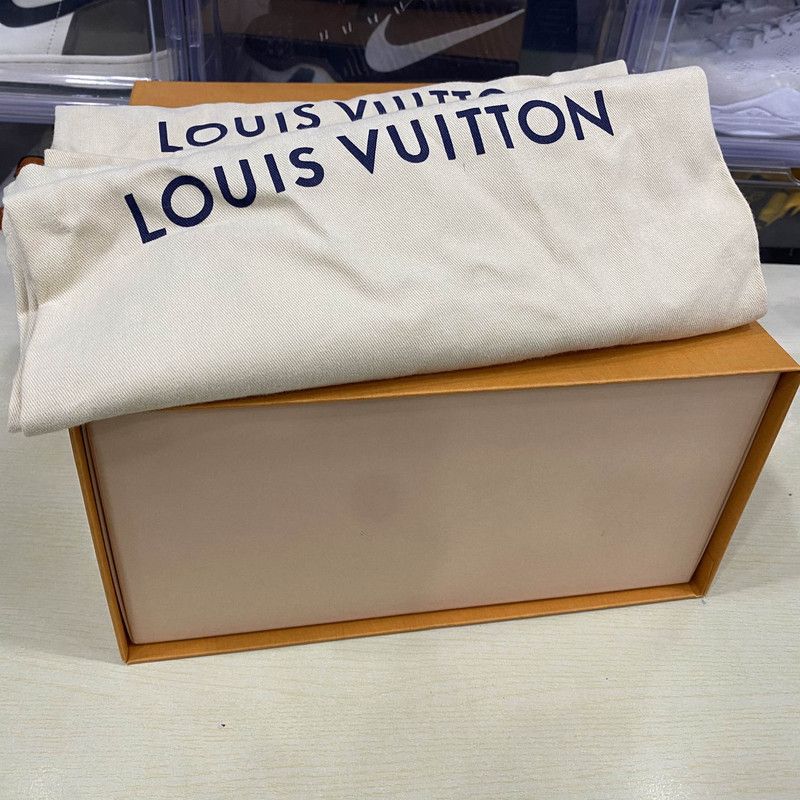 Louis Vuitton Louis Vuitton Denim Low-Top Fashion Sneakers 0089 Size US 8 / EU 41 - 6 Thumbnail