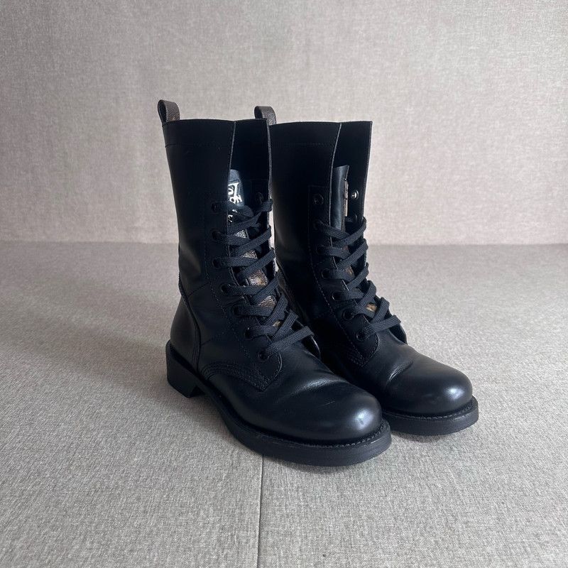 Louis Vuitton Louis Vuitton Metropolis Black Leather Boots 0089 Size US 6.5 / EU 39-40 - 3 Thumbnail