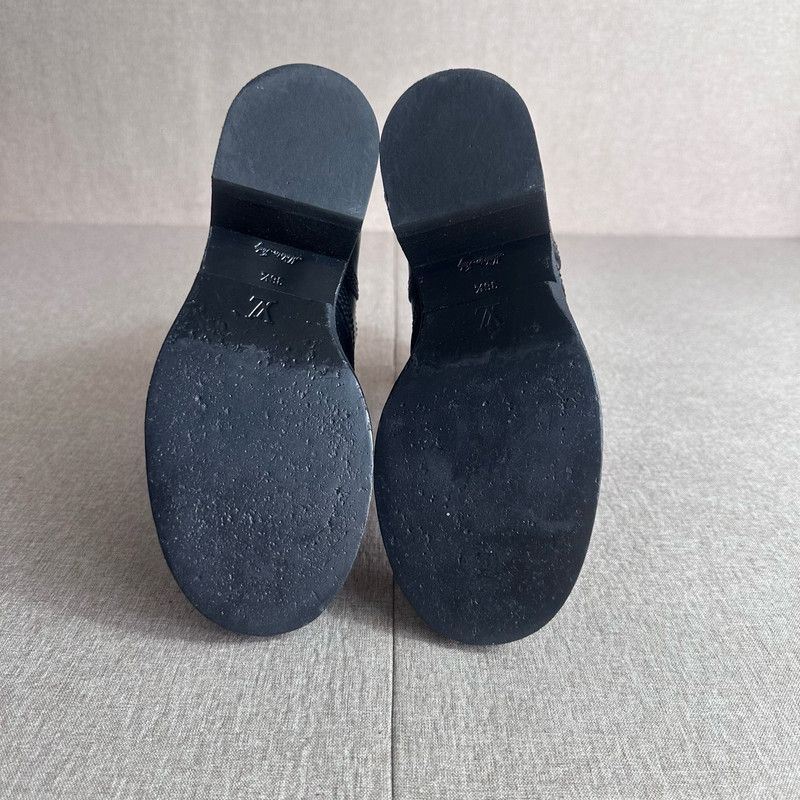 Louis Vuitton Louis Vuitton Metropolis Black Leather Boots 0089 Size US 6.5 / EU 39-40 - 5 Thumbnail