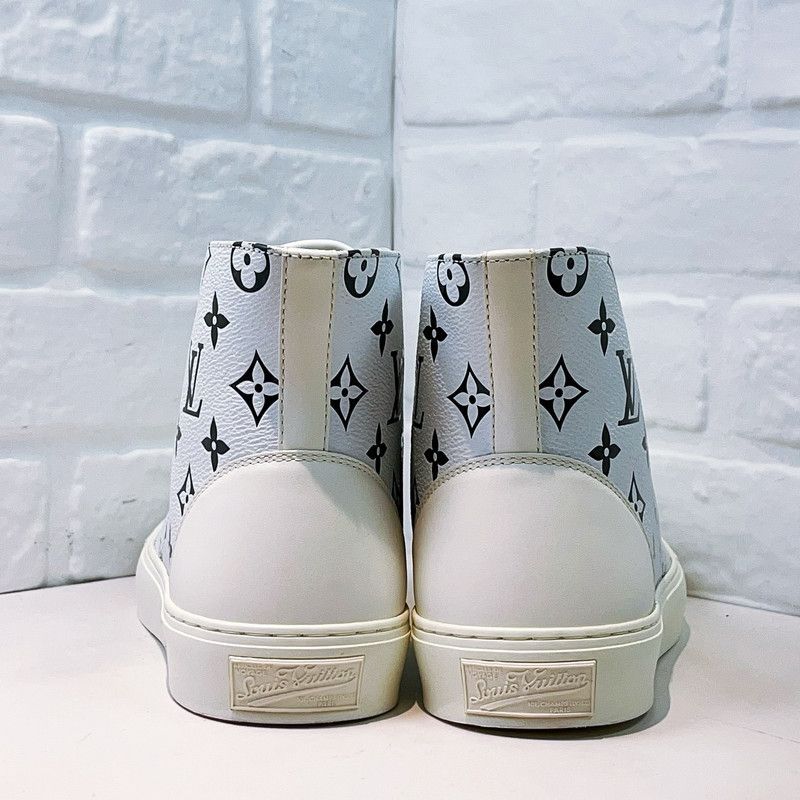 Louis Vuitton Louis Vuitton Tattoo High-Top Fashion Sneakers 0089 Size US 7.5 / EU 40-41 - 3 Thumbnail