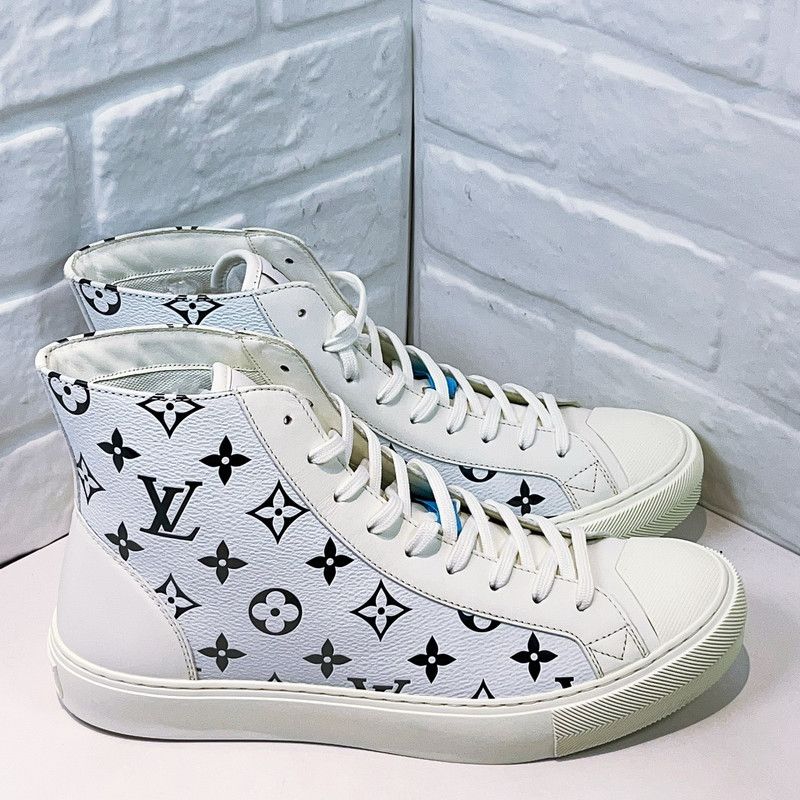Louis Vuitton Louis Vuitton Tattoo High-Top Fashion Sneakers 0089 Size US 7.5 / EU 40-41 - 6 Thumbnail
