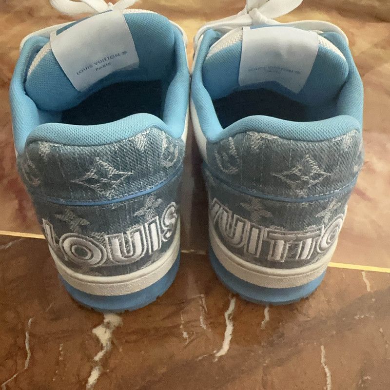 Louis Vuitton Louis Vuitton Stylish Low-Top Trainer Sneakers 0089 Size US 8.5 / EU 41-42 - 3 Thumbnail