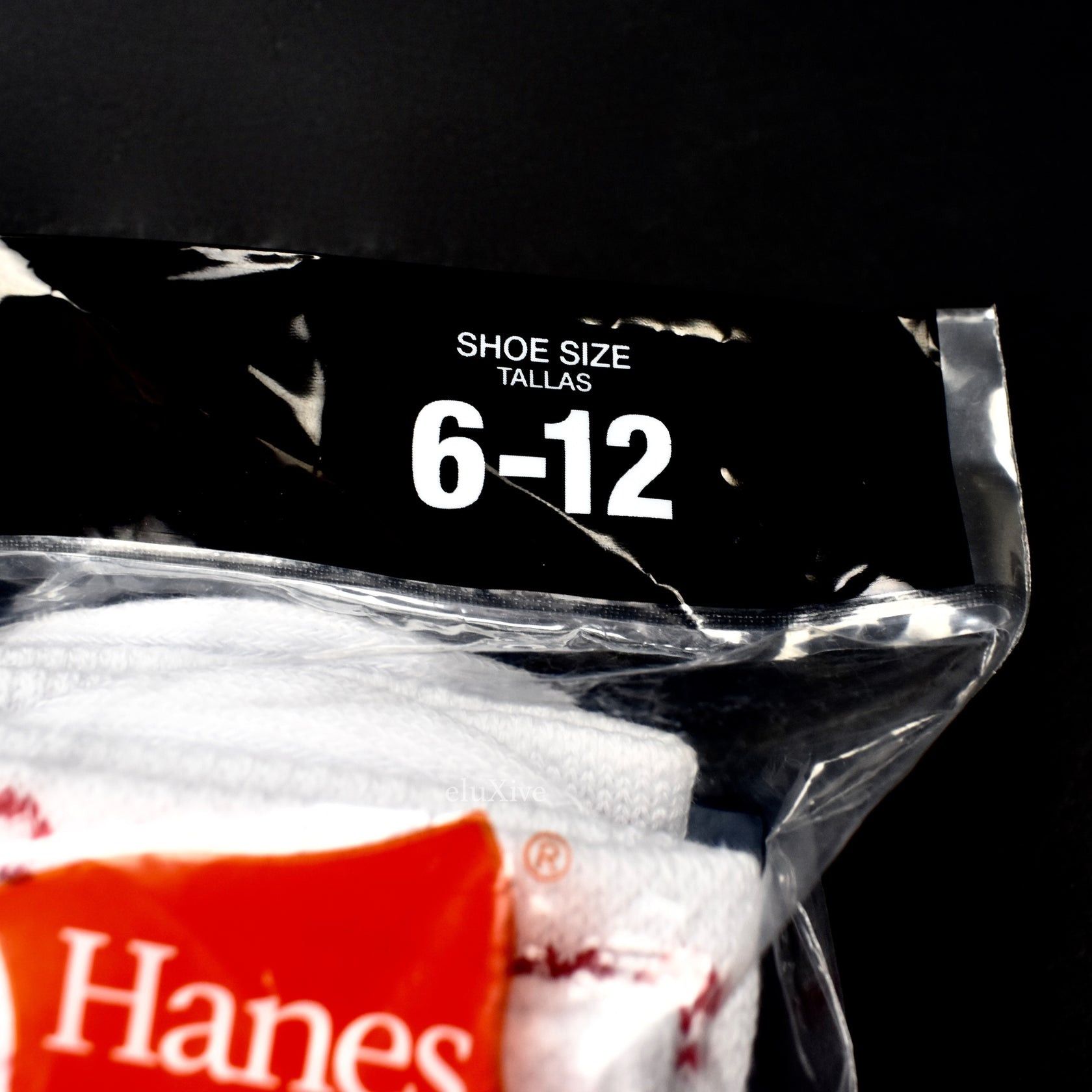 Supreme White Logo Knit Socks (4-Pack) DS Size ONE SIZE - 6 Thumbnail