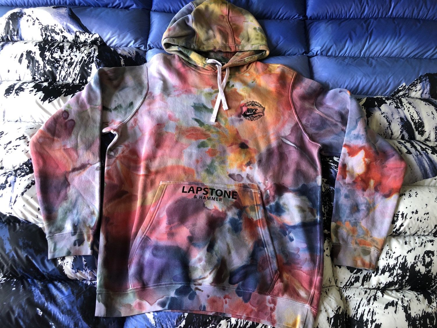 Nike Lapstone and Hammer Pick Your Poison Dip Dye Hoodie Grailed