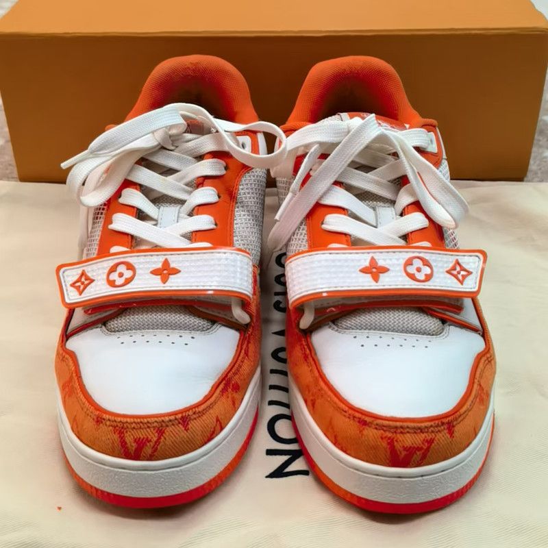 Louis Vuitton Louis Vuitton Iconic Low-Top Trainer Sneakers 0089 Size US 8.5 / EU 41-42 - 2 Thumbnail