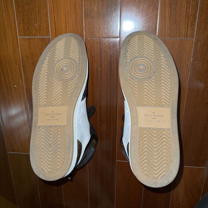 Louis Vuitton Louis Vuitton Rivoli High-Top Fashion Sneakers 0089 Size US 9.5 / EU 42-43 - 4 Thumbnail