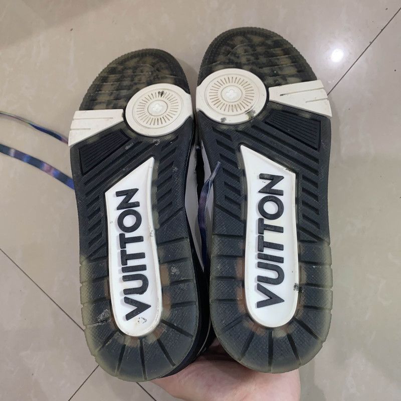 Louis Vuitton Louis Vuitton Trainer Stylish Low-Top Sneakers 0089 Size US 8.5 / EU 41-42 - 4 Thumbnail