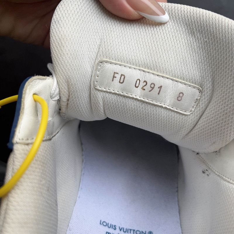 Louis Vuitton Louis Vuitton Denim Low-Top Trainer Sneakers 0089 Size US 9.5 / EU 42-43 - 5 Thumbnail