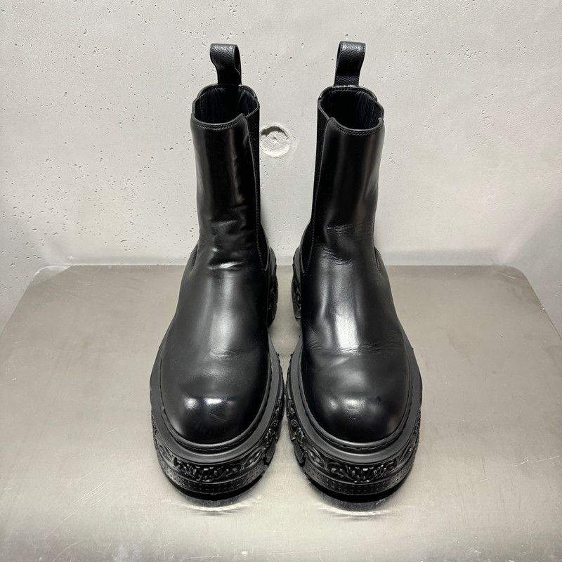 Louis Vuitton Louis Vuitton Black Chelsea Boots For Men 0089 Size US 8 / EU 41 - 2 Thumbnail