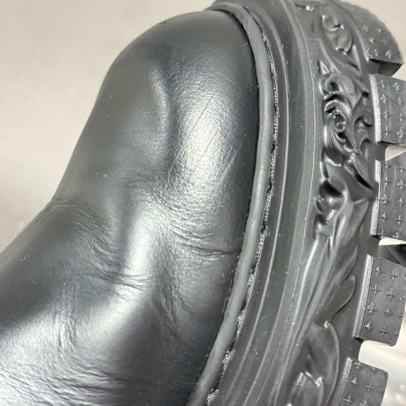 Louis Vuitton Louis Vuitton Black Chelsea Boots For Men 0089 Size US 8 / EU 41 - 14 Thumbnail