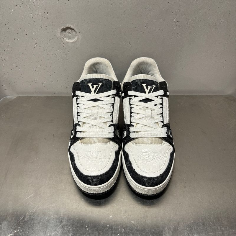 Louis Vuitton Louis Vuitton Panda Print Low-Top Fashion Sneakers 0089 Size US 8.5 / EU 41-42 - 4 Thumbnail