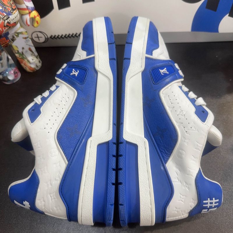 Louis Vuitton Louis Vuitton Trainer Low Top Fashion Sneakers 0089 Size US 8.5 / EU 41-42 - 7 Thumbnail
