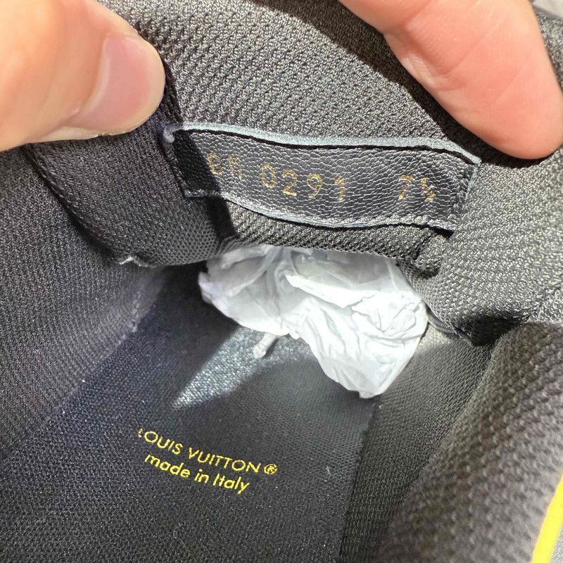 Louis Vuitton Nigo x Louis Vuitton Black Trainer Sneakers 0089 Size US 8 / EU 41 - 5 Thumbnail