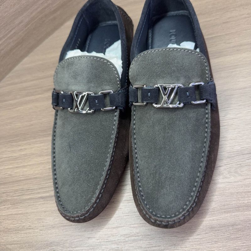 Louis Vuitton Louis Vuitton Green Casual Lifestyle Low-top Shoes 0089 Size US 8 / EU 41 - 2 Thumbnail