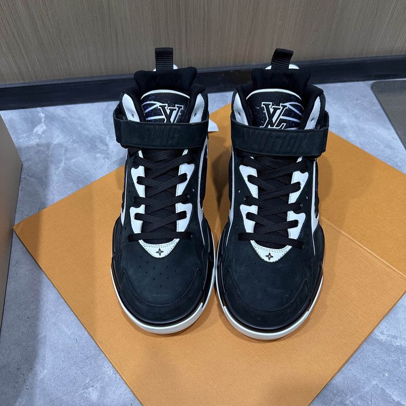Louis Vuitton Louis Vuitton Trainer 2 High-Top Sneakers 0089 Size US 6.5 / EU 39-40 - 2 Thumbnail