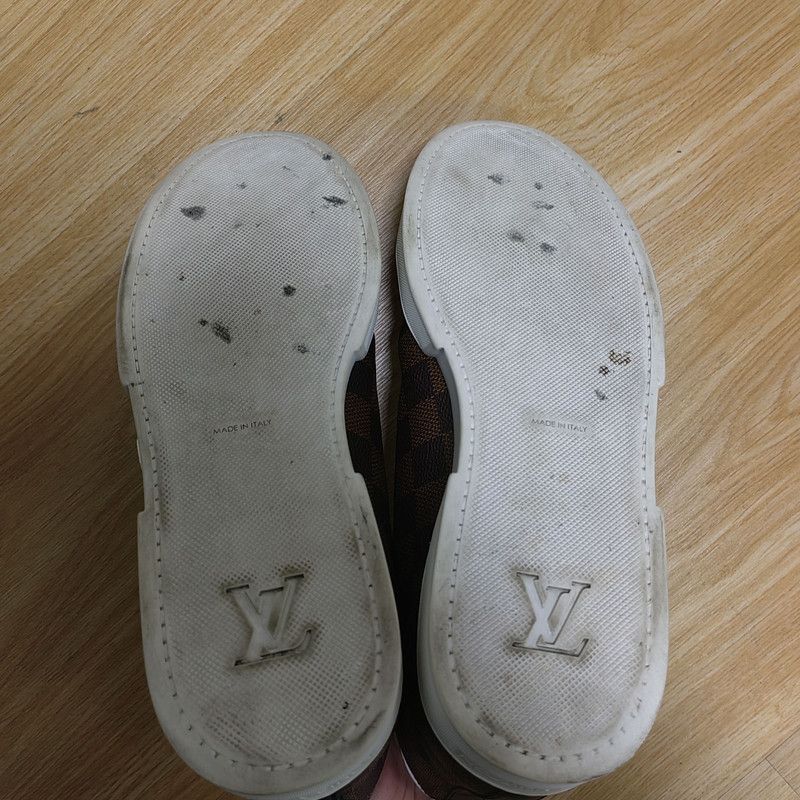 Louis Vuitton Louis Vuitton Tattoo Series Brown and Blue Sneaker 0089 Size US 8 / EU 41 - 4 Thumbnail
