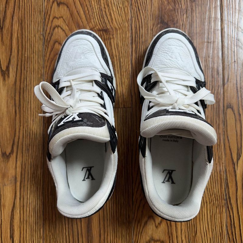 Louis Vuitton Louis Vuitton Panda Print Low Top Trainers 0089 Size US 7.5 / EU 40-41 - 7 Thumbnail