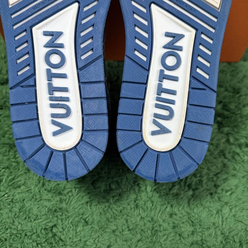 Louis Vuitton Louis Vuitton Denim Blue Low-Top Sneakers for Everyone 0089 Size US 8.5 / EU 41-42 - 10 Thumbnail