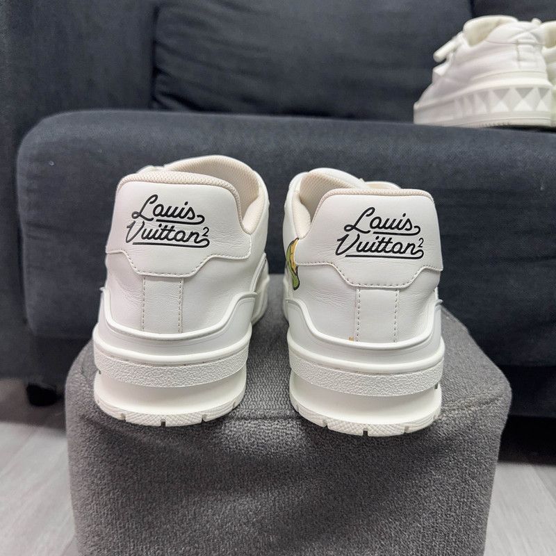 Louis Vuitton Nigo x Louis Vuitton Low-top Trainer Shoes 0089 Size US 8 / EU 41 - 3 Thumbnail