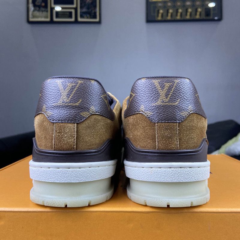 Louis Vuitton Louis Vuitton Brown Fashion Trainer Sneakers for Men 0089 Size US 8.5 / EU 41-42 - 3 Thumbnail