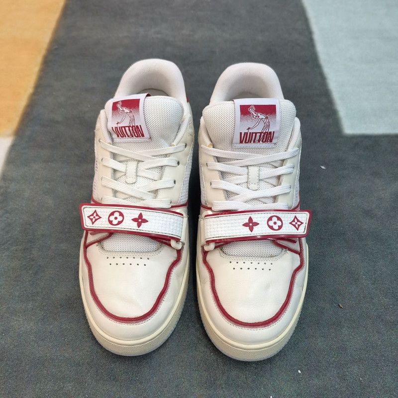 Louis Vuitton Louis Vuitton Trainer Velcro Retro Fashion Sneakers 0089 Size US 8 / EU 41 - 2 Thumbnail