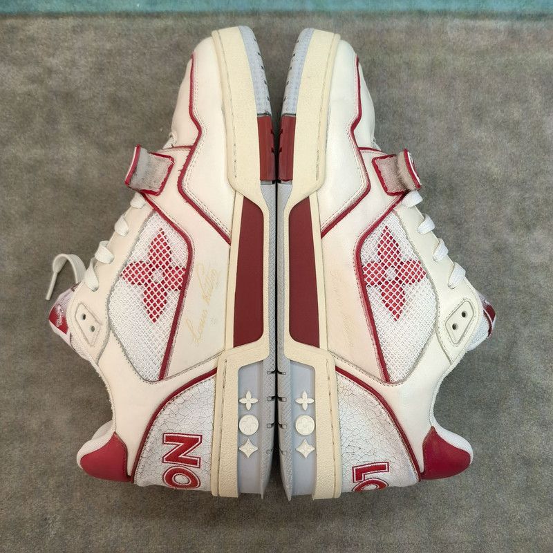 Louis Vuitton Louis Vuitton Trainer Velcro Retro Fashion Sneakers 0089 Size US 8 / EU 41 - 8 Thumbnail