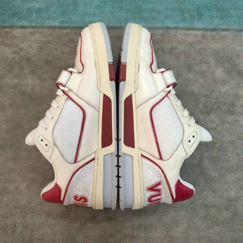 Louis Vuitton Louis Vuitton Trainer Velcro Retro Fashion Sneakers 0089 Size US 8 / EU 41 - 7 Thumbnail