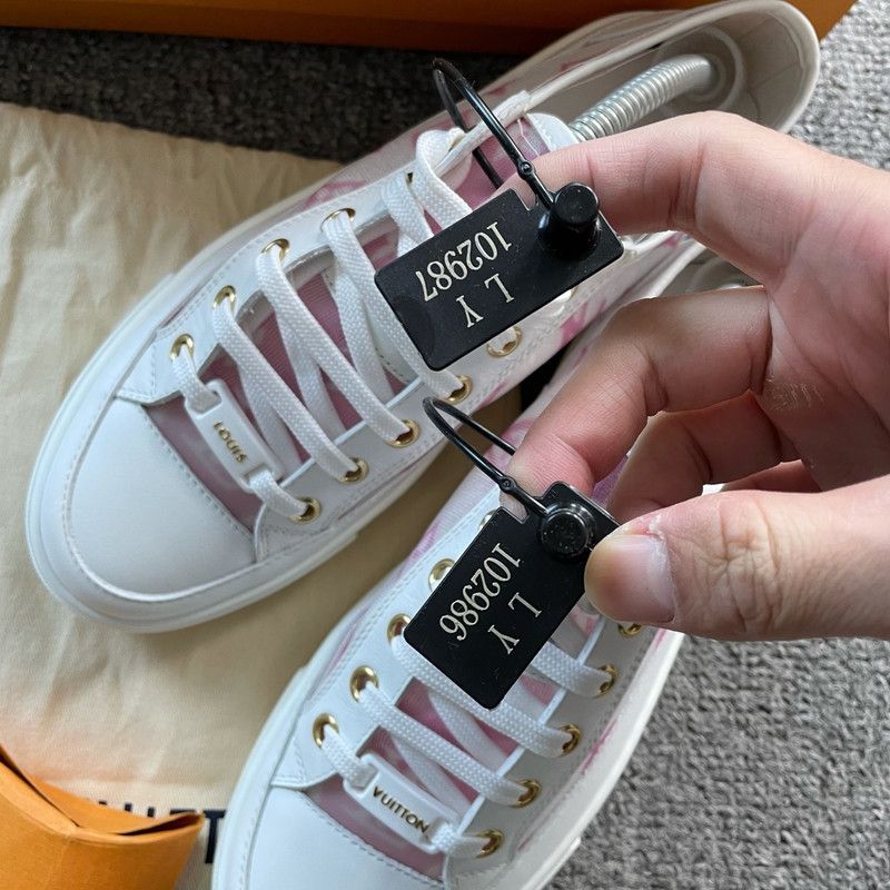Louis Vuitton Louis Vuitton Stellar Low-Top Fashion Sneakers 0079 Size US 5 / IT 35 - 10 Thumbnail