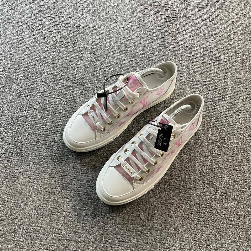 Louis Vuitton Louis Vuitton Stellar Low-Top Fashion Sneakers 0079 Size US 5 / IT 35 - 4 Thumbnail