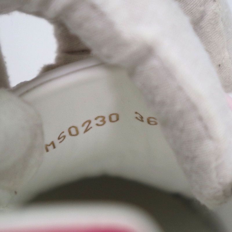 Louis Vuitton Louis Vuitton Pink Leather Casual Low-Top Sneakers 0079 Size US 6 / IT 36 - 9 Thumbnail
