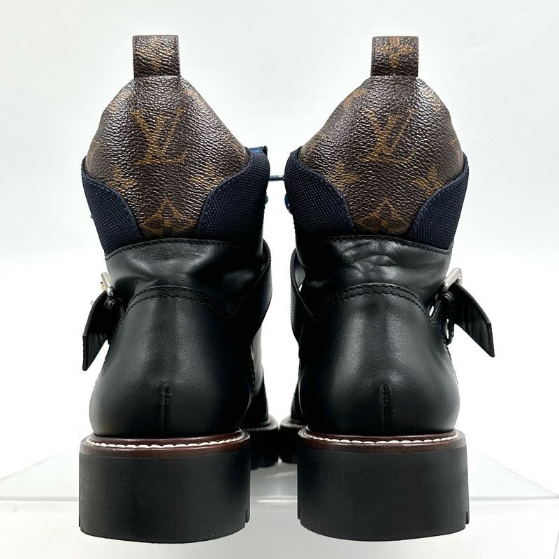Louis Vuitton Louis Vuitton Territory Ranger Leather Combat Boots 0079 Size US 9 / IT 39 - 3 Thumbnail