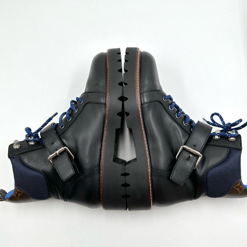 Louis Vuitton Louis Vuitton Territory Ranger Leather Combat Boots 0079 Size US 9 / IT 39 - 6 Thumbnail