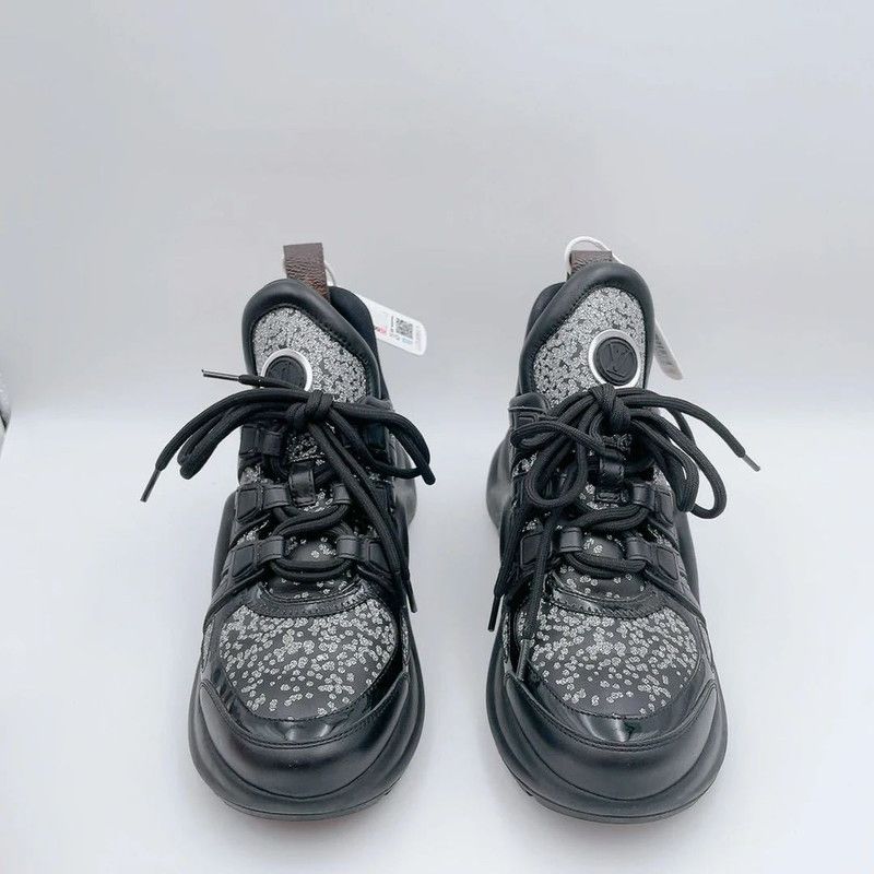 Louis Vuitton Louis Vuitton Archlight Sneakers in Black 0079 Size US 6 / IT 36 - 2 Thumbnail