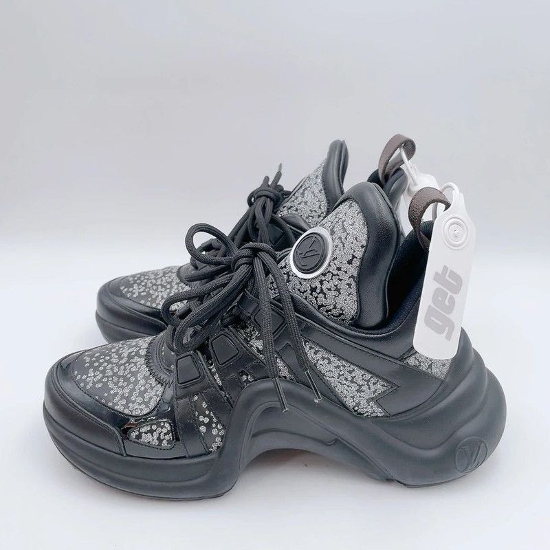 Louis Vuitton Louis Vuitton Archlight Sneakers in Black 0079 Size US 6 / IT 36 - 3 Thumbnail