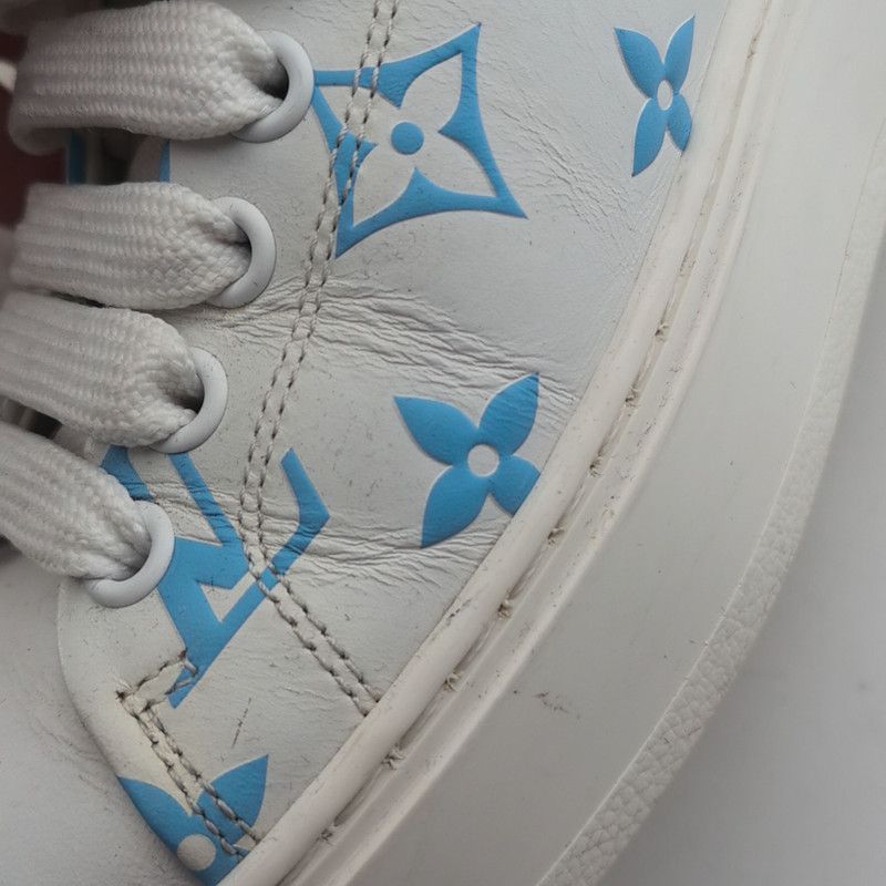 Louis Vuitton Louis Vuitton Time Out Fashion Sneakers for Women 0079 Size US 5 / IT 35 - 7 Thumbnail