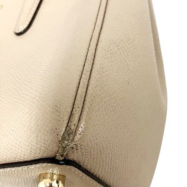 Coach Coach Coach Carryall Mini Salli Leather 2way Handbag Leather Shoulder Bag 44962 Size ONE SIZE - 4 Thumbnail