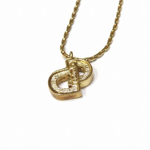 Dior Dior Dior CD Logo Necklace Metal Necklace DUTY FREE for USA Size ONE SIZE - 4 Thumbnail