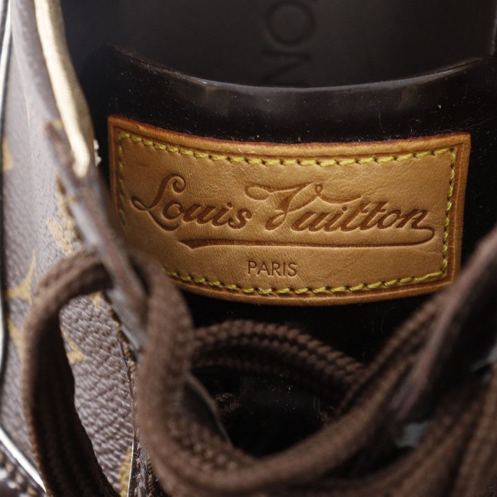 Louis Vuitton Louis Vuitton Louis Vuitton Low Cut Monogram Canvas Patent Leather Sneakers Canvas Shoes DUTY FREE for USA Size ONE SIZE - 12 Thumbnail