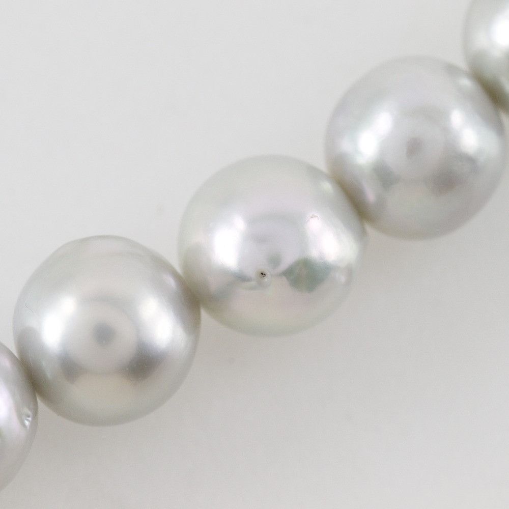 Other Other Pearl Silver Necklace Metal Necklace Size ONE SIZE - 7 Thumbnail