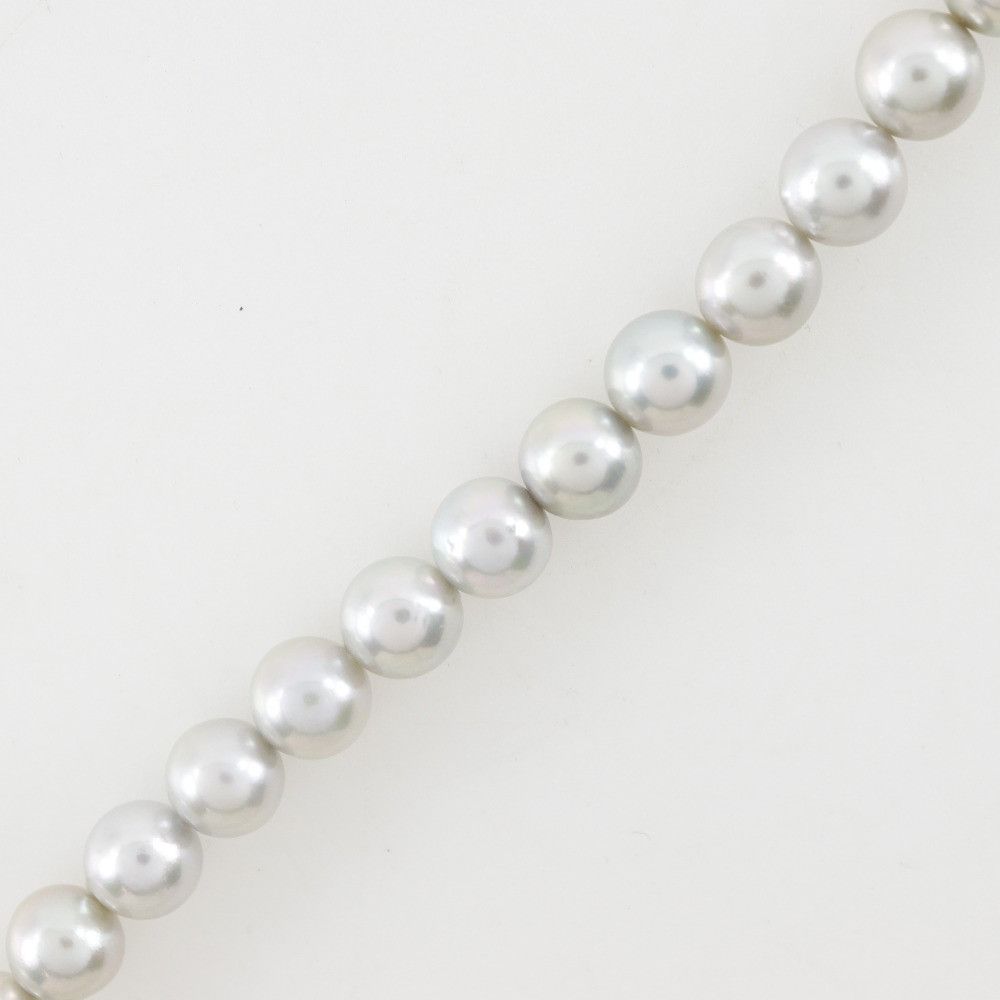 Other Other Pearl Silver Necklace Metal Necklace Size ONE SIZE - 3 Thumbnail