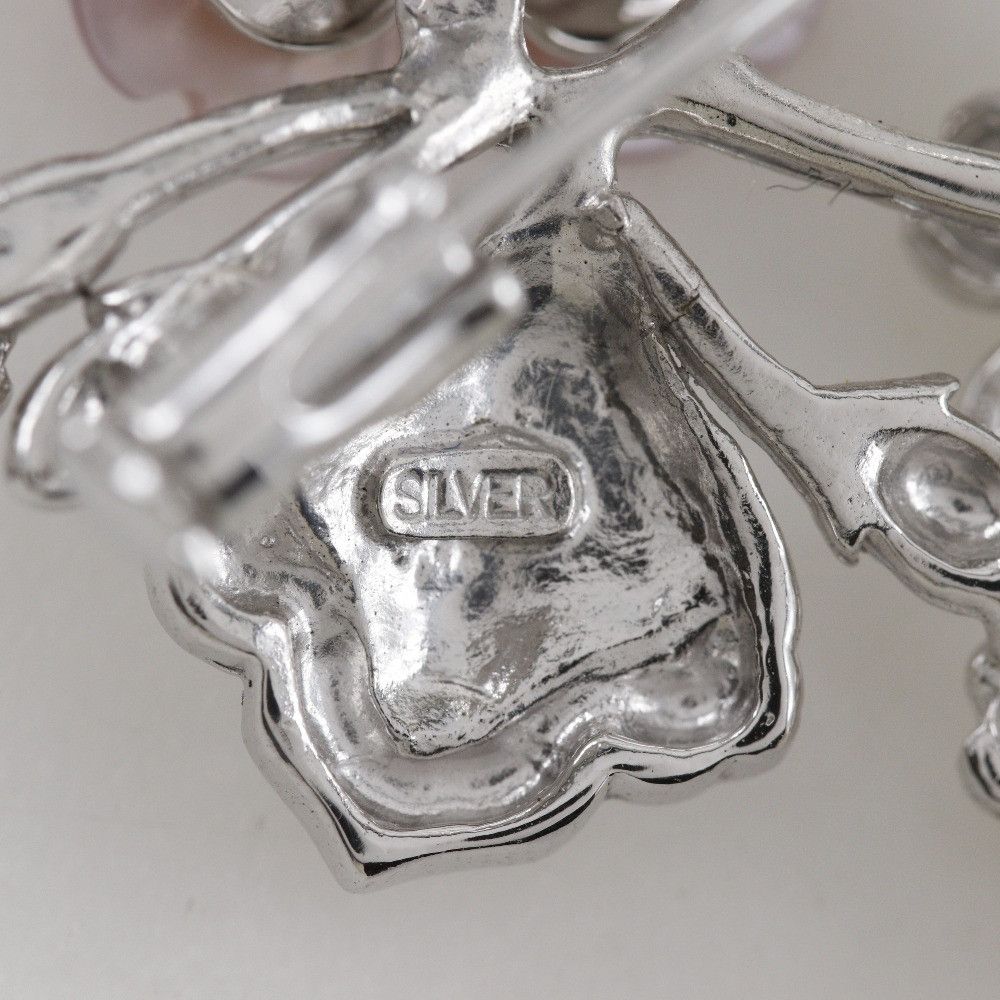 Other Other 2WAY Flower Pearl Silver Necklace Metal Necklace DUTY FREE for USA Size ONE SIZE - 12 Thumbnail