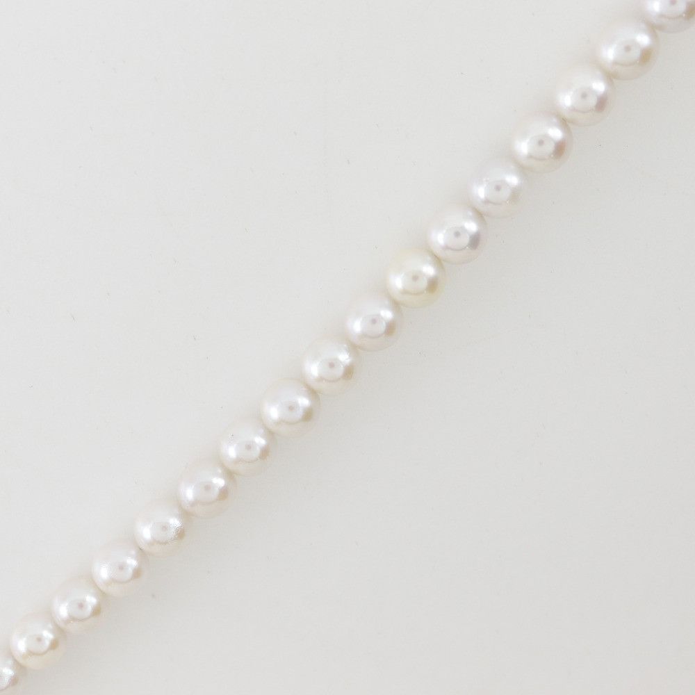 Other Other 2WAY Flower Pearl Silver Necklace Metal Necklace DUTY FREE for USA Size ONE SIZE - 4 Thumbnail