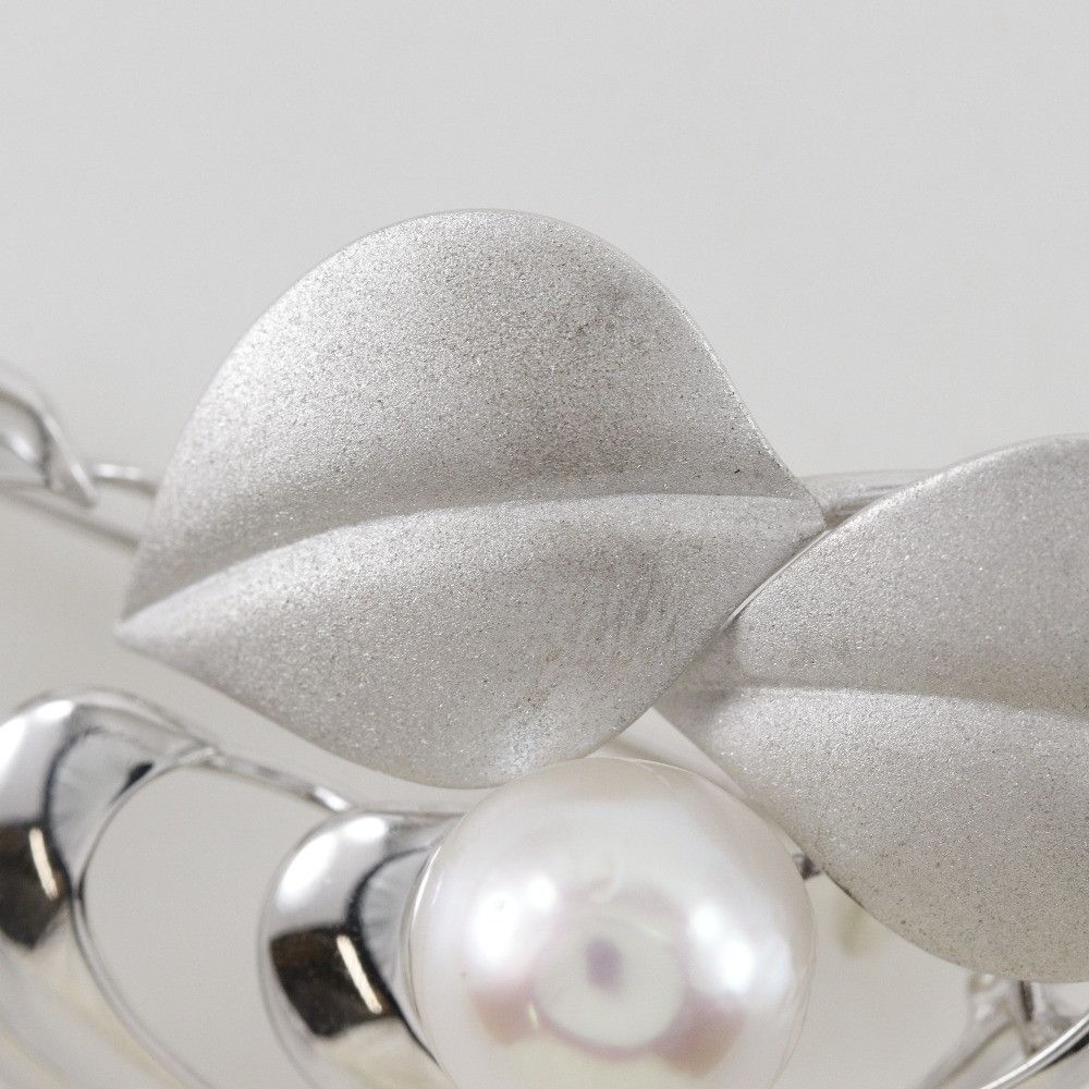 Other Other 2WAY Pearl Silver 2way Necklace Metal Necklace DUTY FREE for USA Size ONE SIZE - 10 Thumbnail