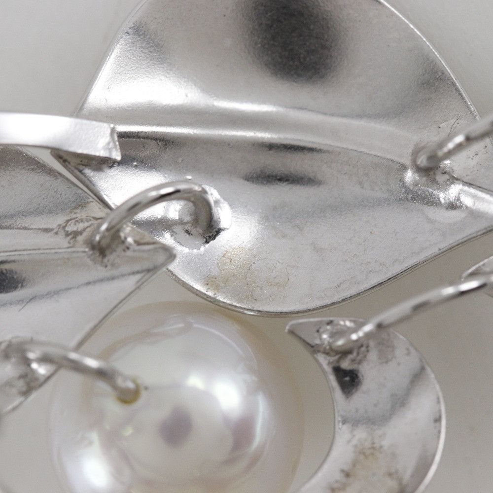 Other Other 2WAY Pearl Silver 2way Necklace Metal Necklace DUTY FREE for USA Size ONE SIZE - 11 Thumbnail