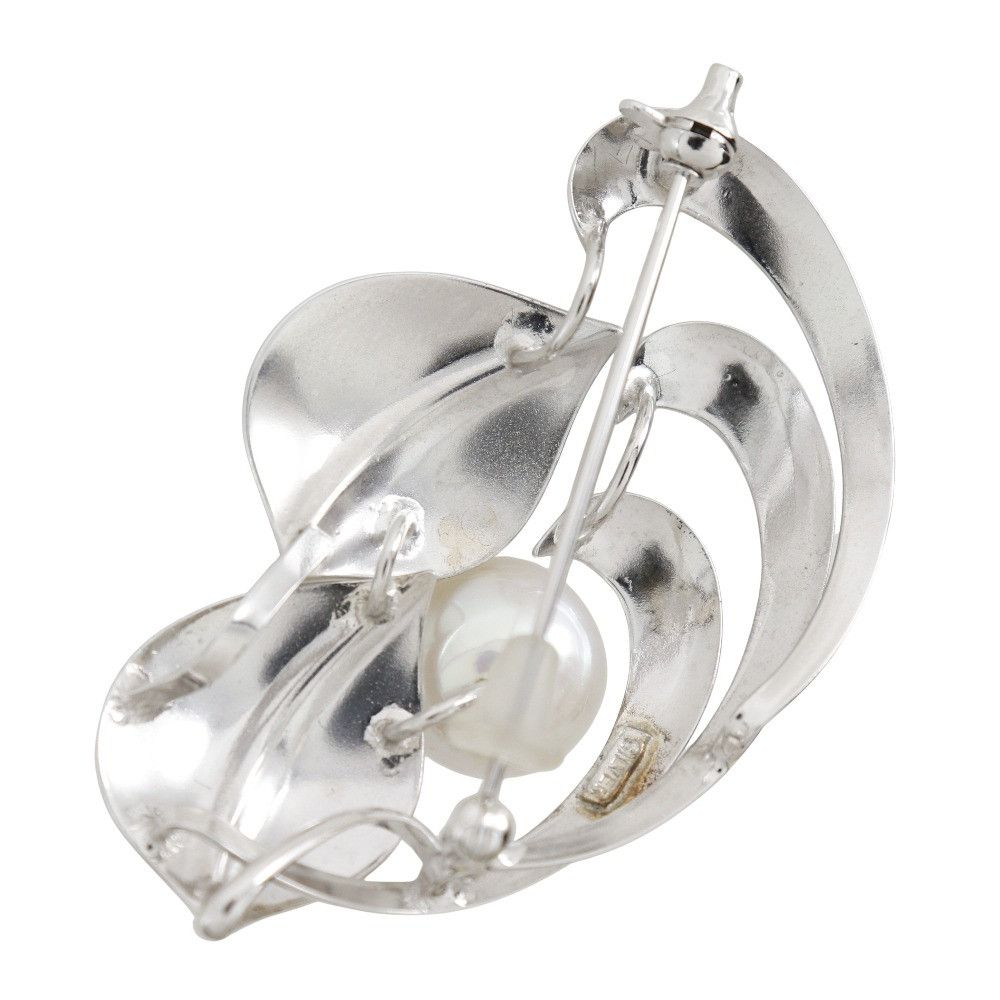 Other Other 2WAY Pearl Silver 2way Necklace Metal Necklace DUTY FREE for USA Size ONE SIZE - 8 Thumbnail