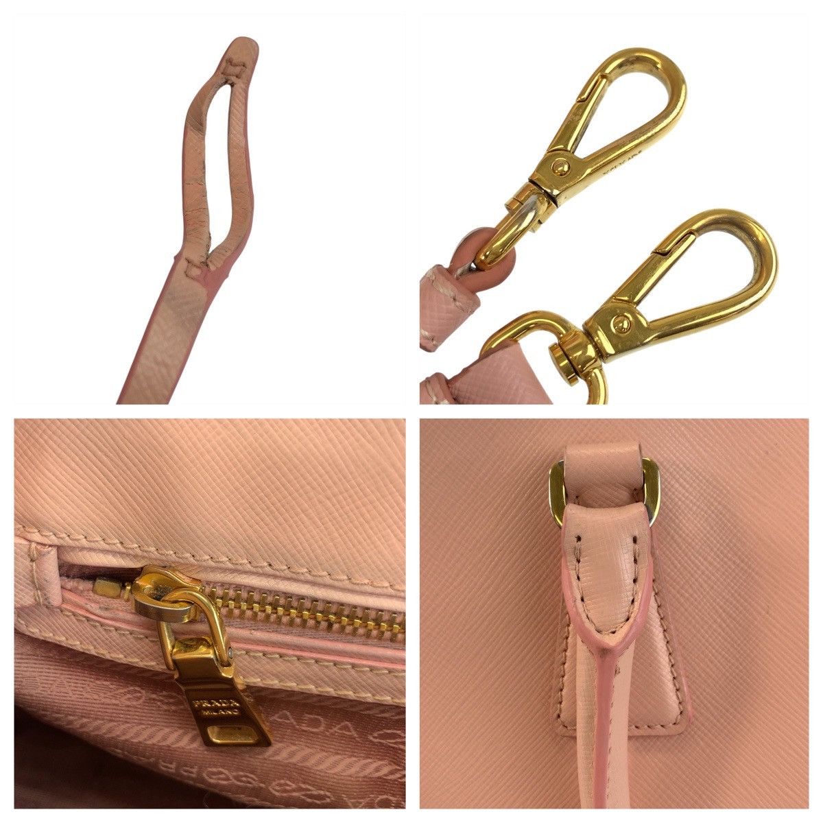 Prada Prada Prada Galleria Saffiano 2way bag Leather Shoulder Bag DUTY FREE for USA Size ONE SIZE - 5 Thumbnail