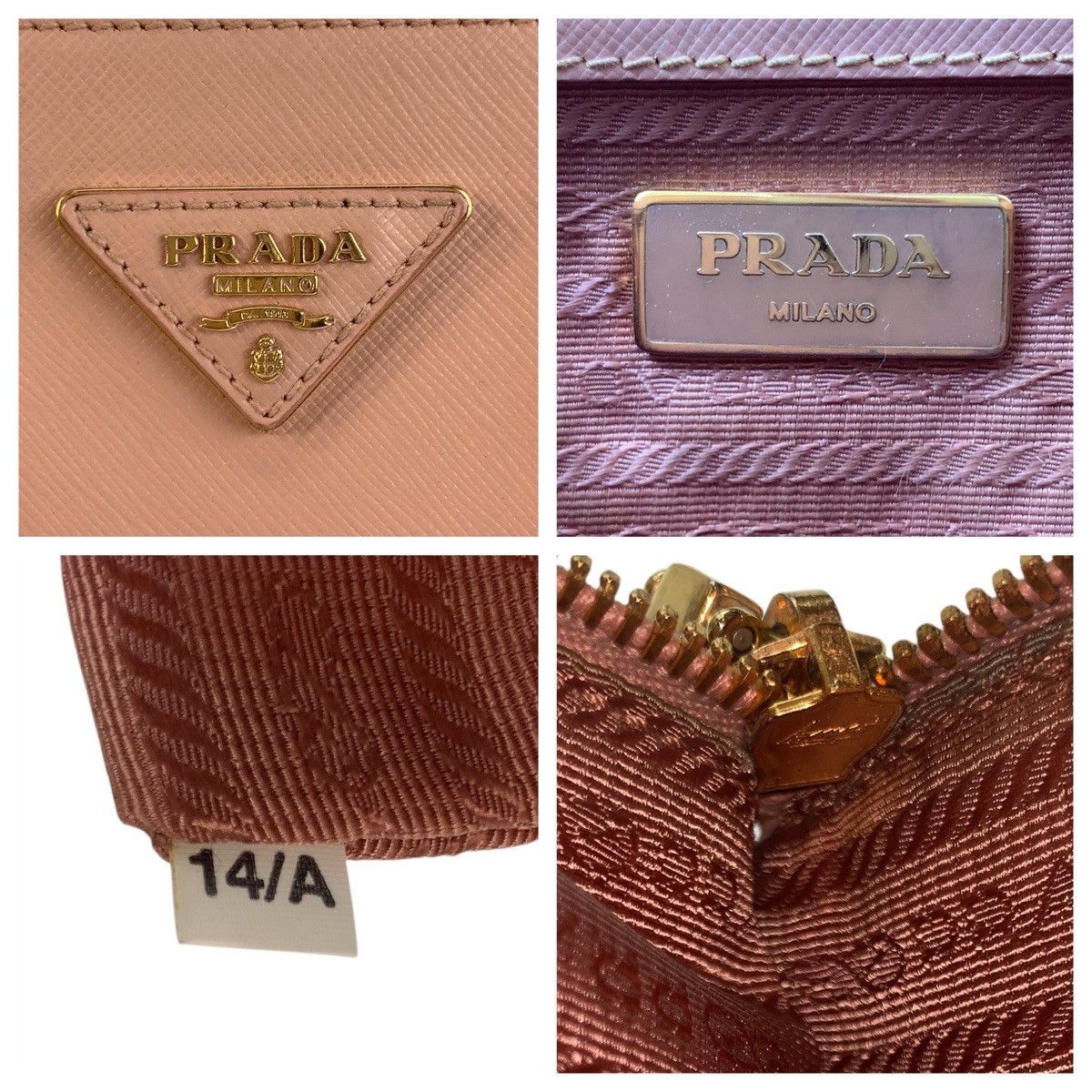 Prada Prada Prada Galleria Saffiano 2way bag Leather Shoulder Bag DUTY FREE for USA Size ONE SIZE - 4 Thumbnail