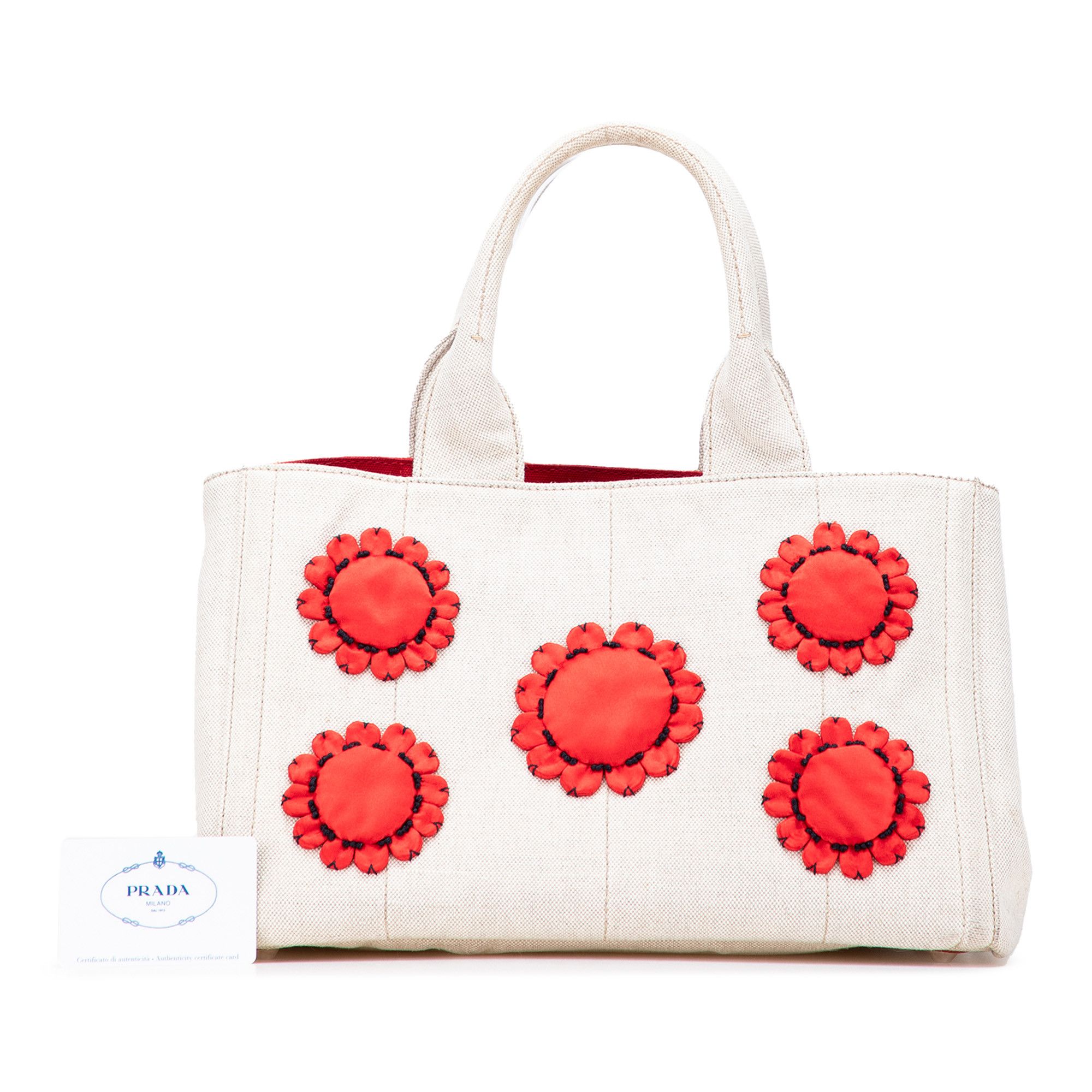 Prada Prada Canvas Canapa Mistolino Tote Size ONE SIZE - 13 Thumbnail