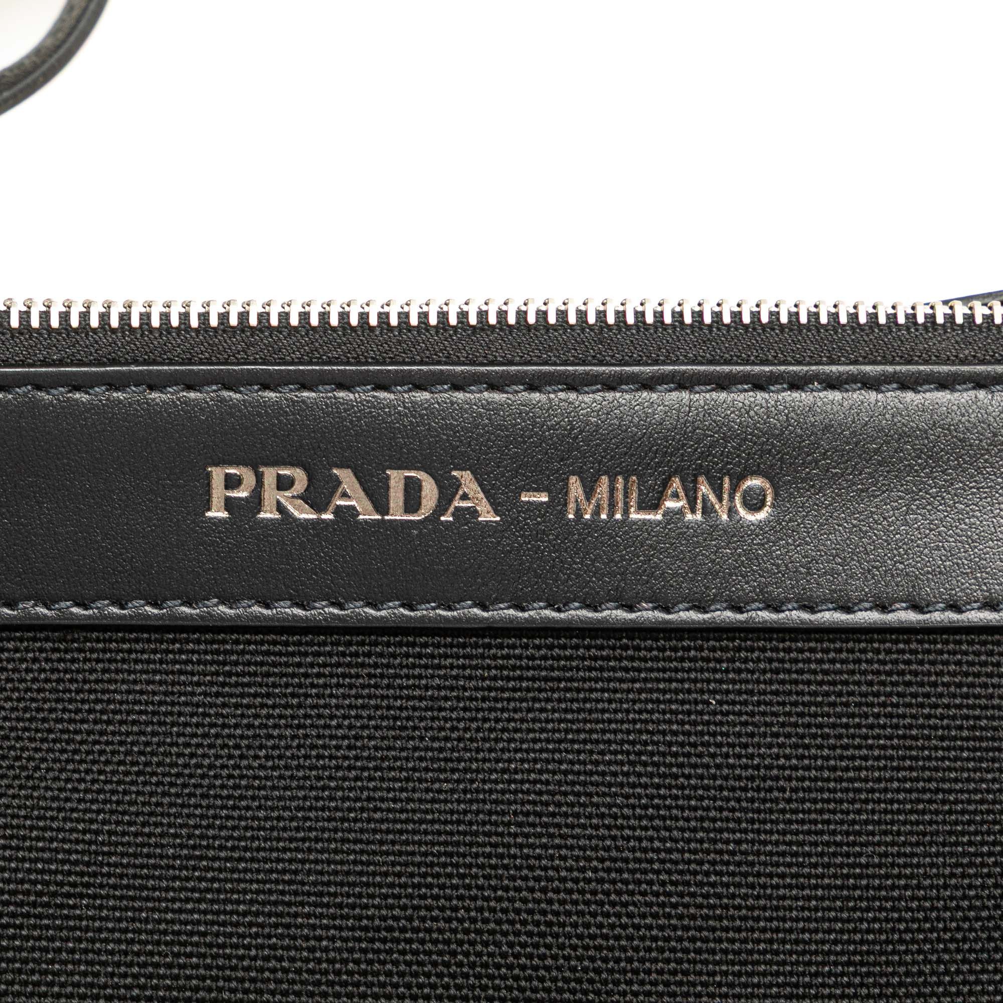 Prada Prada Canvas Canapa Clutch Size ONE SIZE - 7 Thumbnail