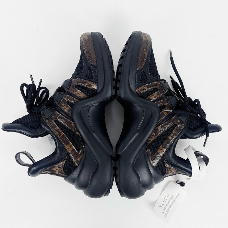 Louis Vuitton Louis Vuitton Archlight Black Casual Sports Shoes 0079 Size US 5 / IT 35 - 4 Thumbnail